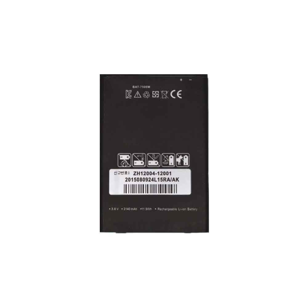 3.8V 3140mAh BAT-7500M Smartphone Battery for SKY A860S A860K A860L VEGA-N6