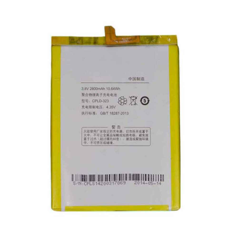 3.8V 2800mAh CPLD-323 Smartphone Battery for Coolpad 9190L-C00 T00