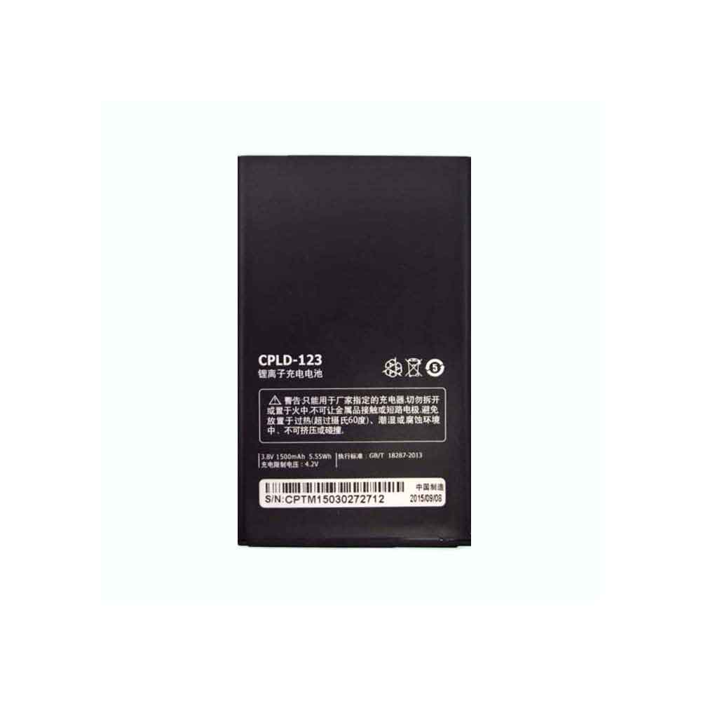 3.8V 1500mAh CPLD-123 Smartphone Battery for Coolpad 5200 5200S