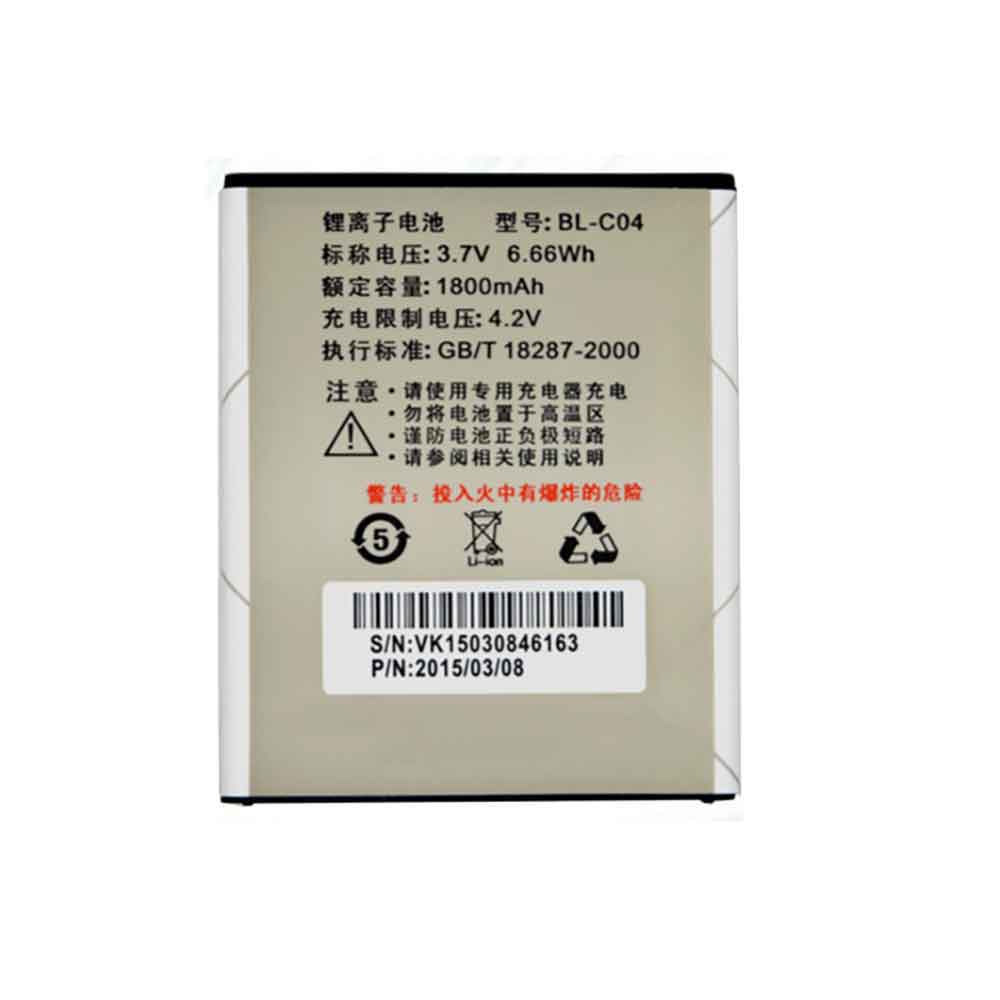 3.7V 1800mAh BL-C04 Smartphone Battery for Doov iSuper S1 S1K