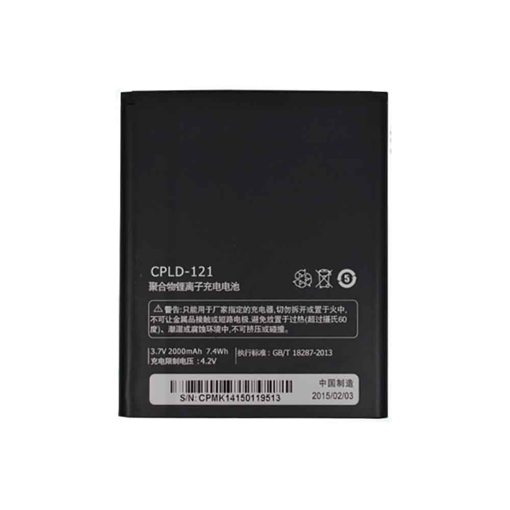 3.7V 2000mAh CPLD-121 Smartphone Battery for Coolpad 7251 5311