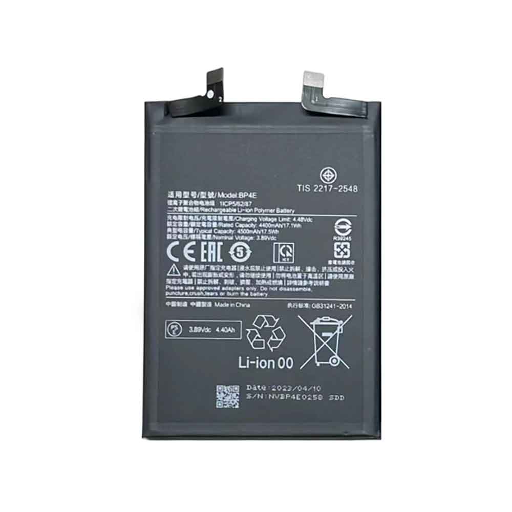 3.89V 4500mAh BP4E Smartphone Battery for Xiaomi Civi 2