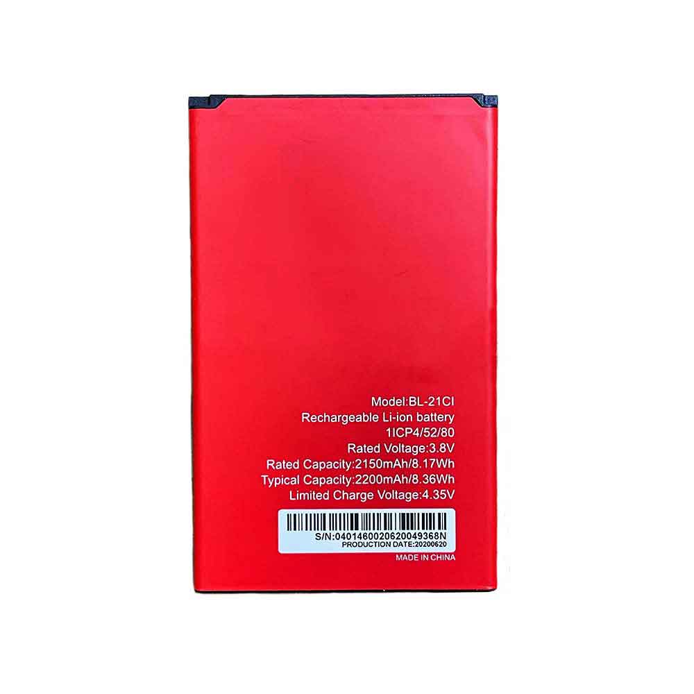 3.8V 2200mAh BL-21CI Smartphone Battery for Itel A33