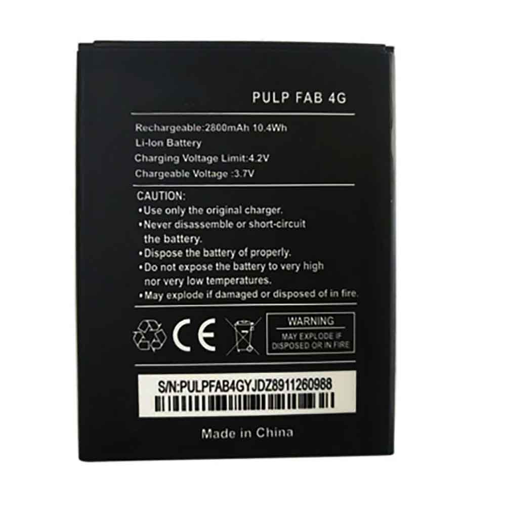 3.7V 2800mAh Pulp-Fab-4G Smartphone Battery for Wiko 5260 5320 Pulp 4G Ridge Fab 4G