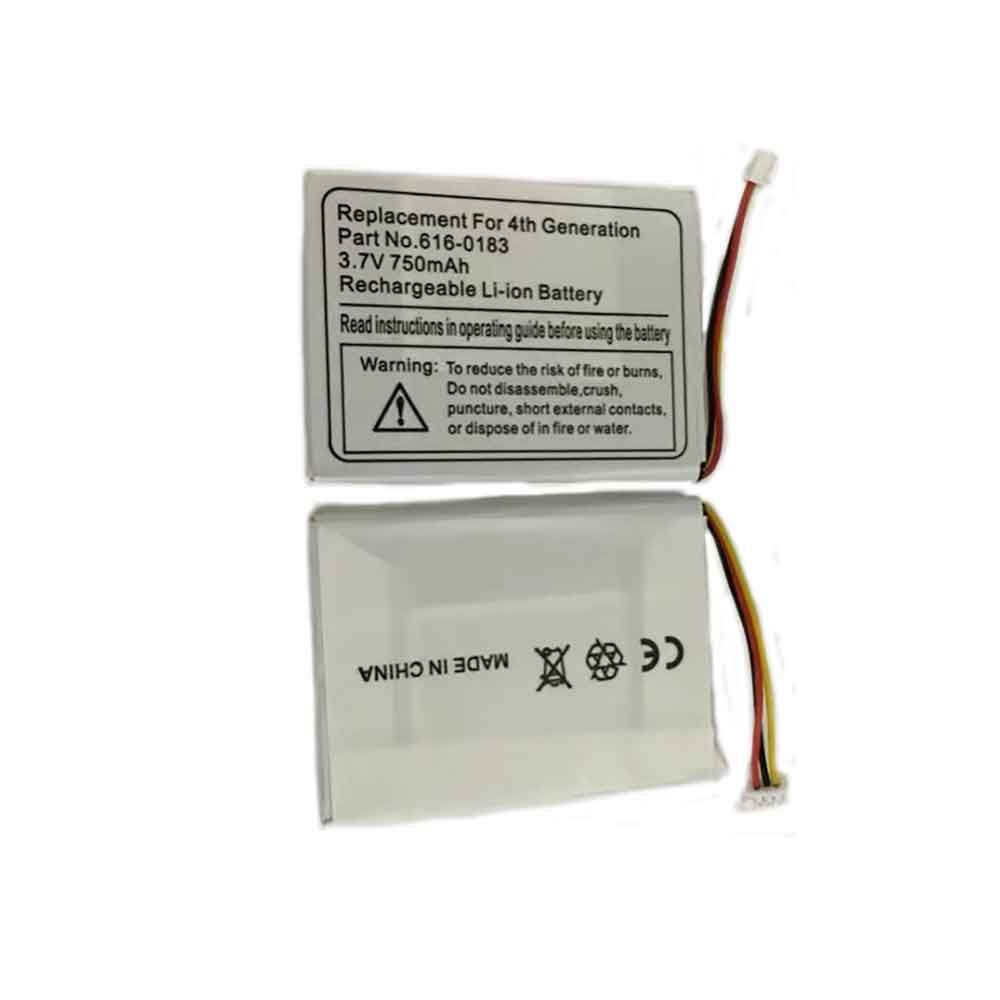 3.7V 750mAh Apple iPod Touch 4th Generation Replacement Battery