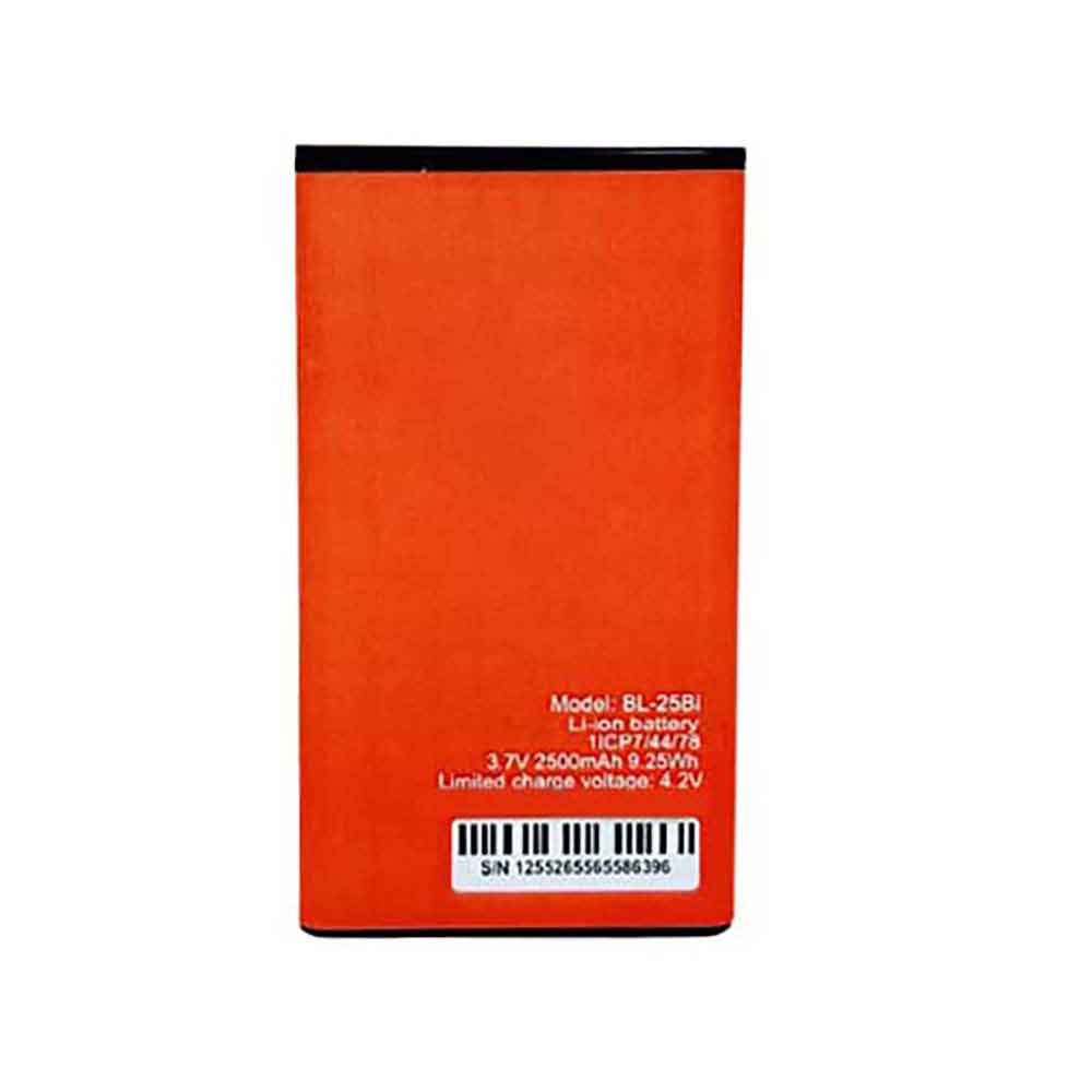 3.7V 2500mAh BL-25BI Smartphone Battery for Itel It5600 5600 It5606 5606