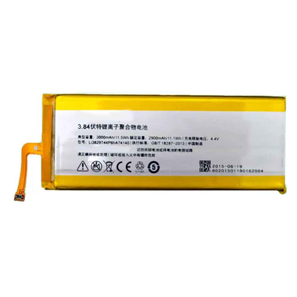 3.84V 3000mAh LI3829T44P6HA74140 Smartphone Battery for ZTE Nubia Z9 mini Calf 4