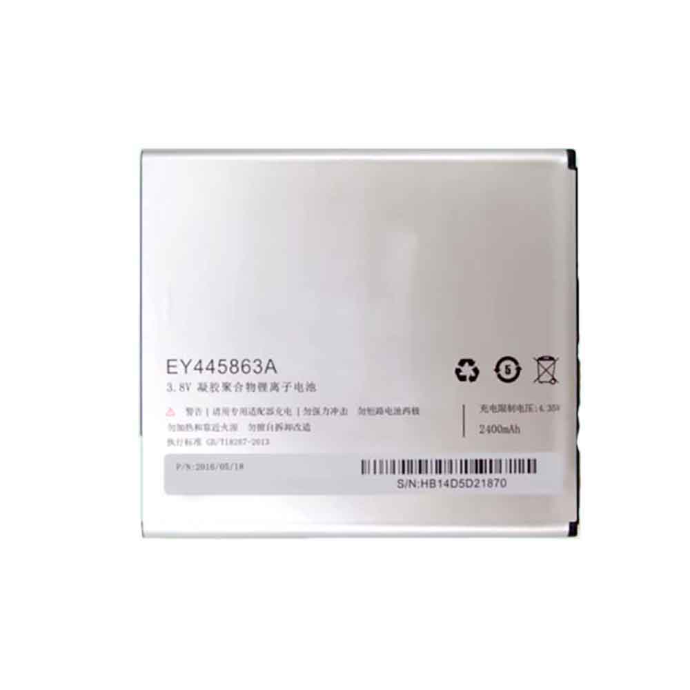 3.8V 2400mAh EY445863A Smartphone Battery for Eton T3