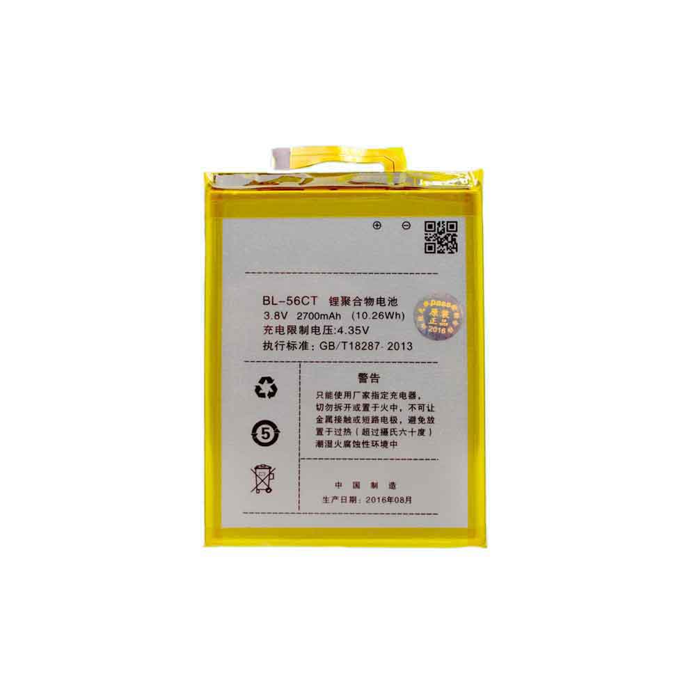 3.8V 2700mAh BL-56CT Smartphone Battery for Koobee Max3