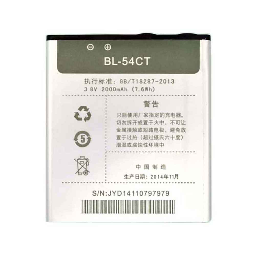 3.8V 2000mAh BL-54CT Smartphone Battery for Koobee S2