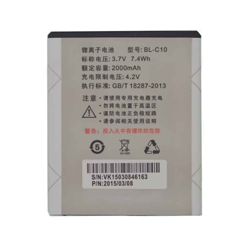3.7V 2000mAh BL-C10 Smartphone Battery for Doov T90