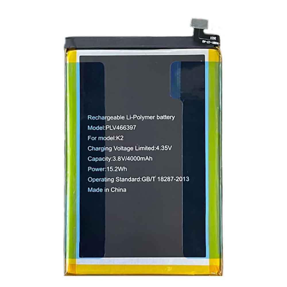 3.8V 4000mAh PLV466397 Smartphone Battery for Poptel K2