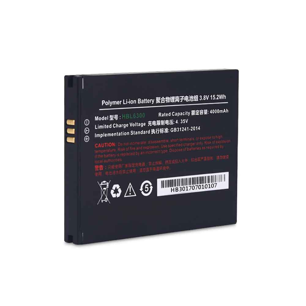3.8V 4000mAh HBL6300 Barcode Scanners Battery for Urovo i6200