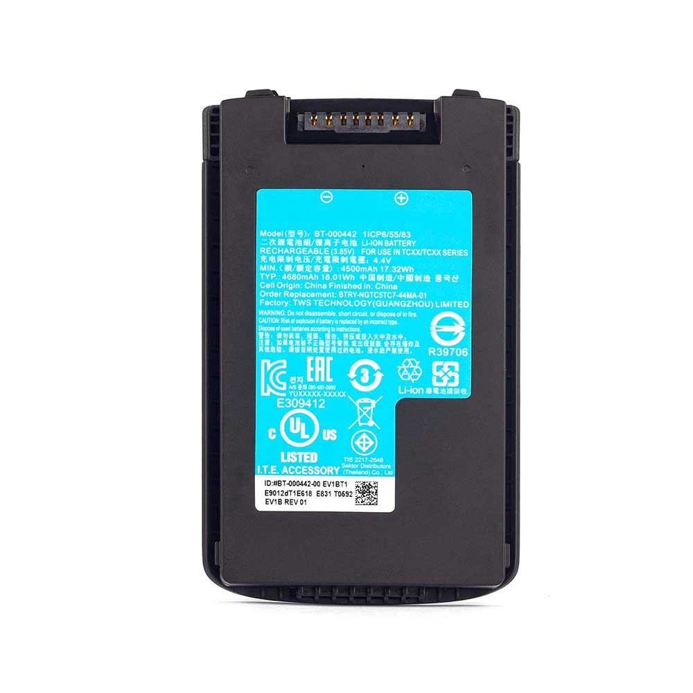 3.85V 4680mAh BT-000442 Barcode Scanners Battery for Zebra TC53 TC58 TC73 TC78