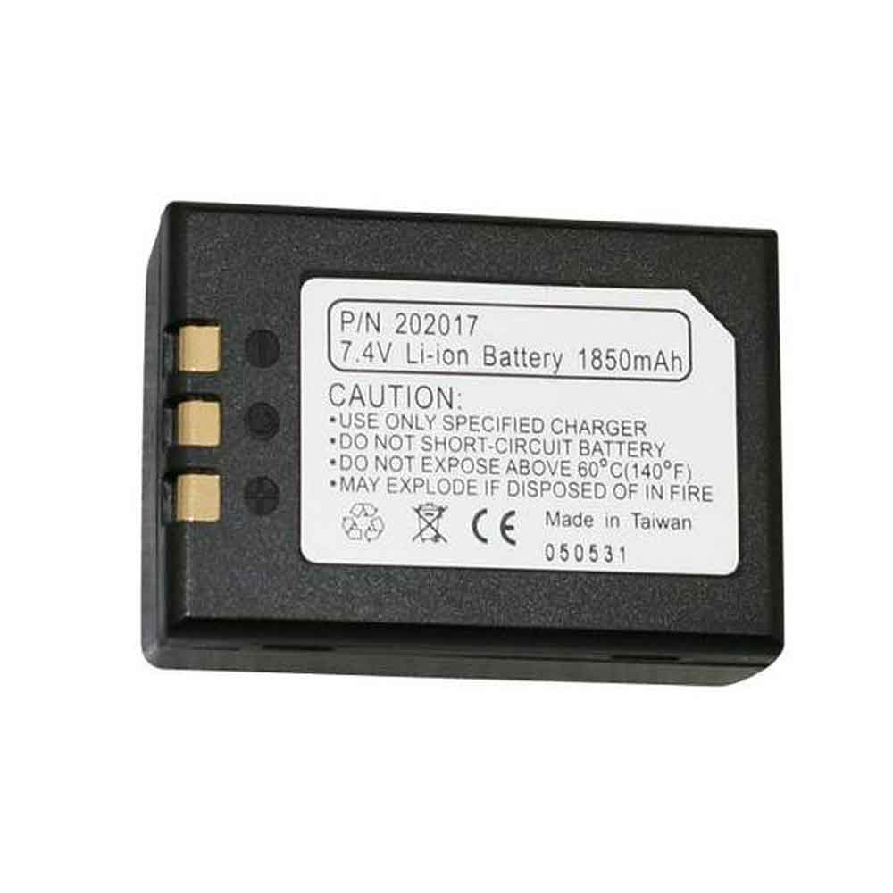 7.4V 1850mAh 1400-202450G Barcode Scanners Battery for Unitech PA960 PA962 PA963