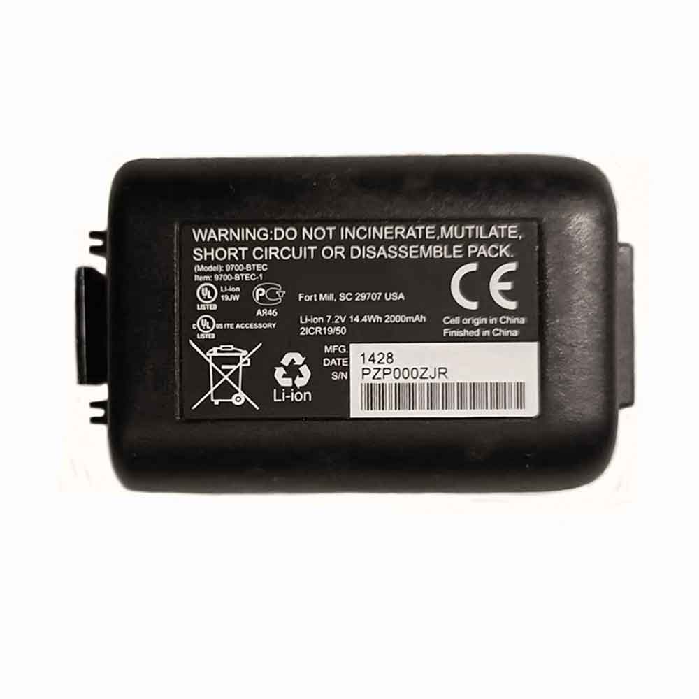 7.2V 2000mAh 9700-BTEC Barcode Scanners Battery for Honeywell 9700