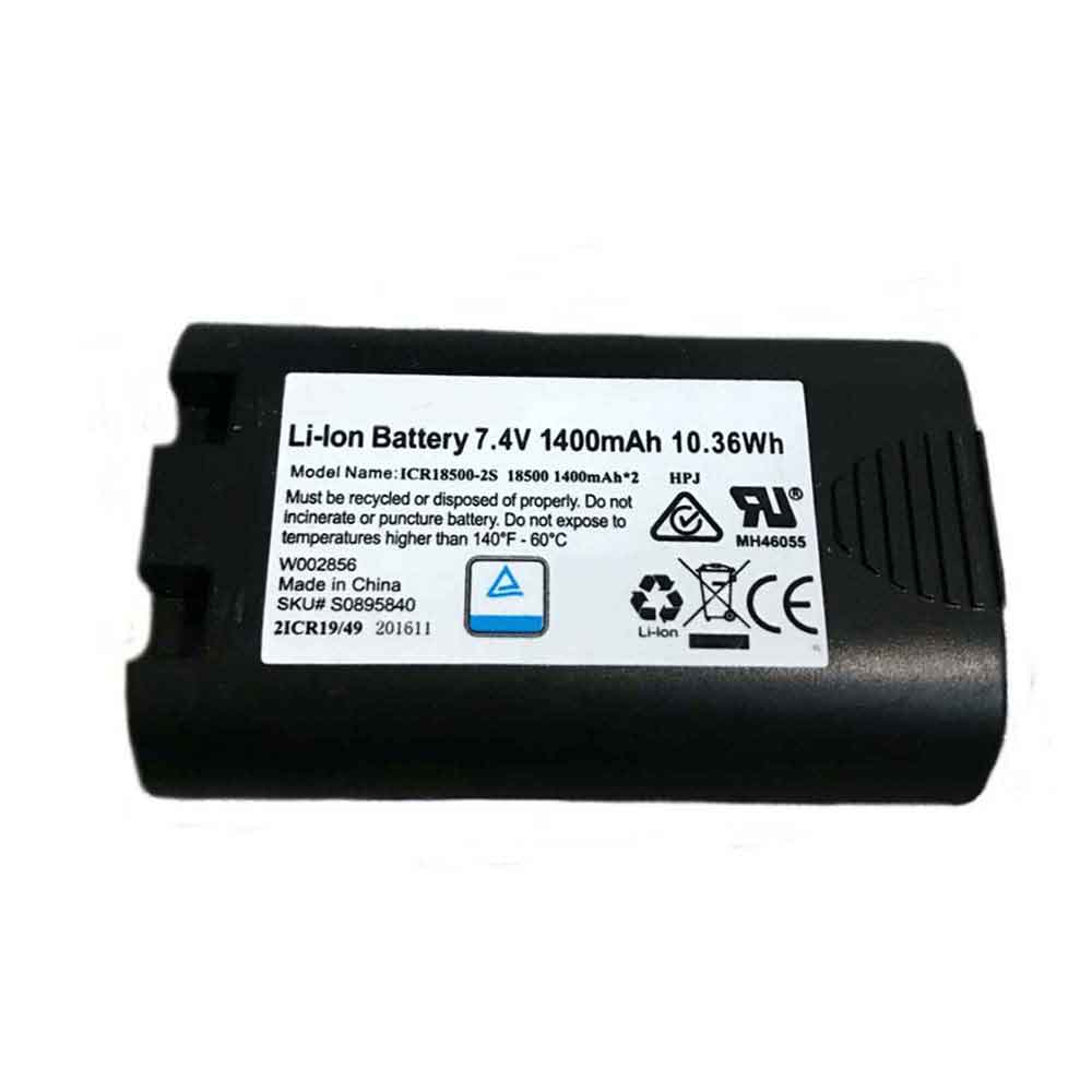 7.4V 1400mAh ICR18500-2S Printers Battery for Dymo Rhino 5200