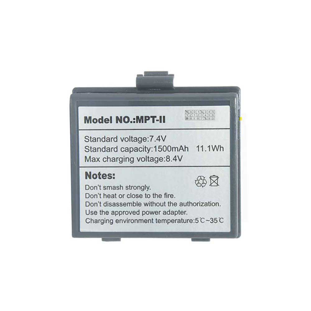 7.4V 1500mAh MPT-II Printers Battery for Meituan MPT-II