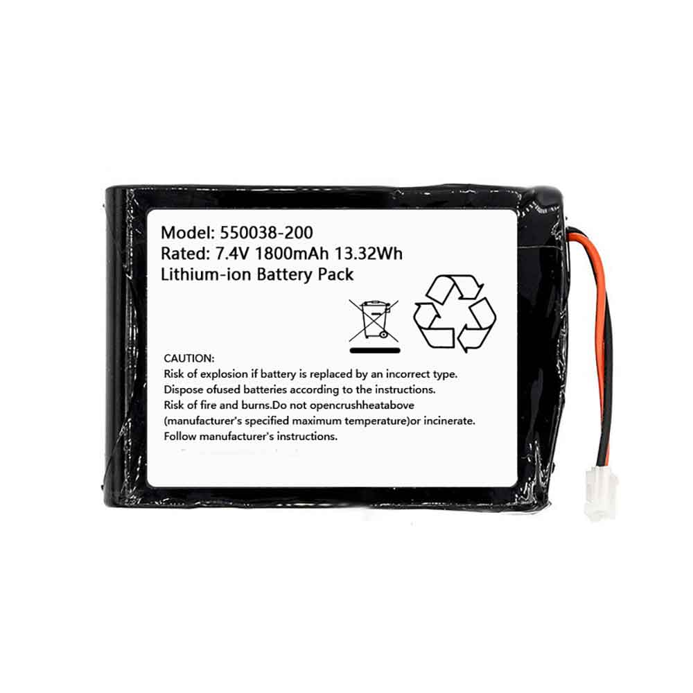 7.4V 1800mAh 550038-200 Printers Battery for ONeil MF2te Printer