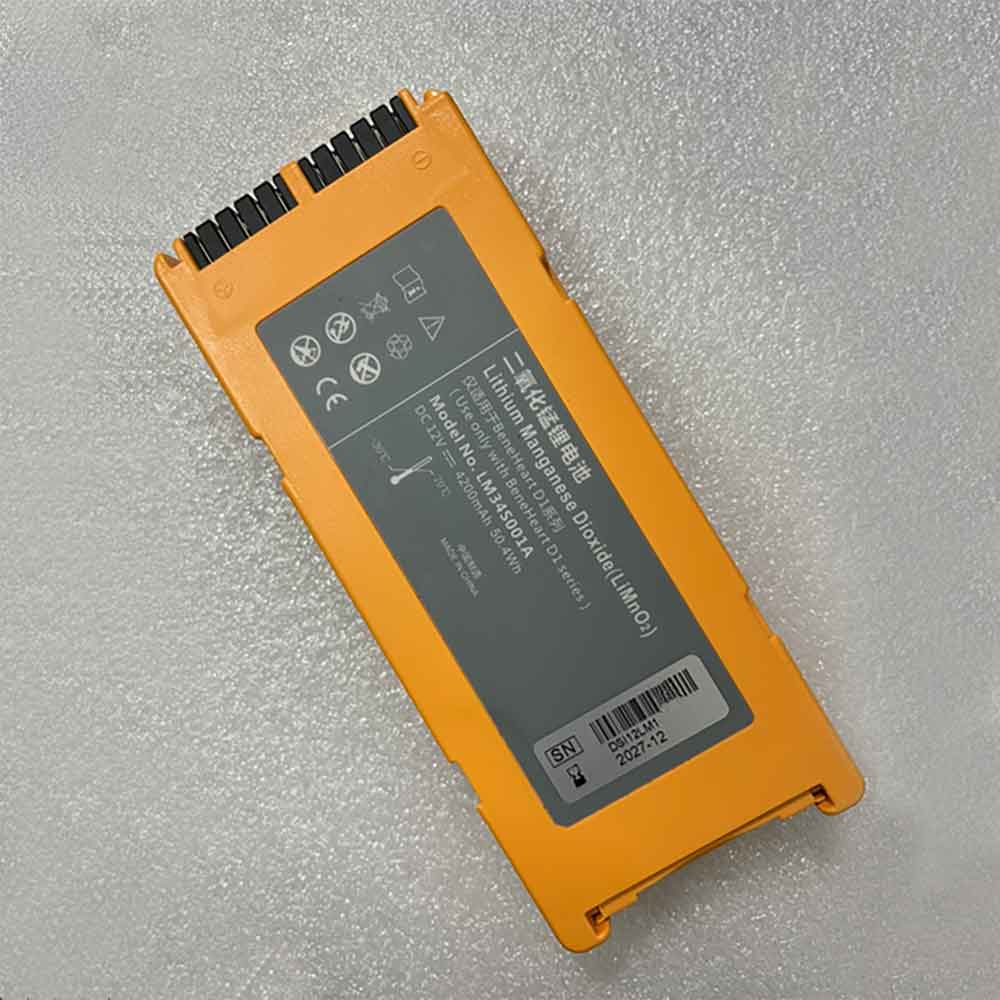 12V 4200mAh LM34S001A Medical Battery for Mindray D1