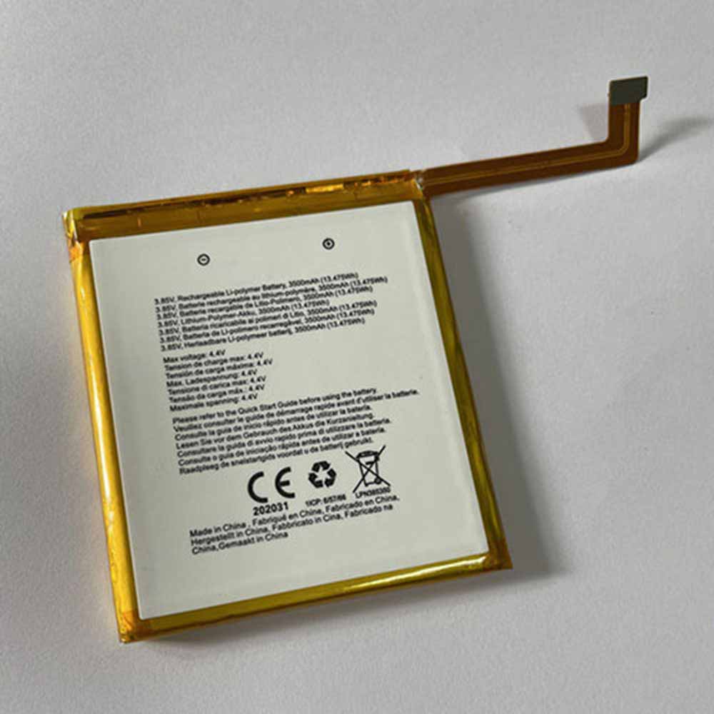 3.8V/4.35V 3500mAh/13.475WH Crosscall Trekker X3 Replacement Battery