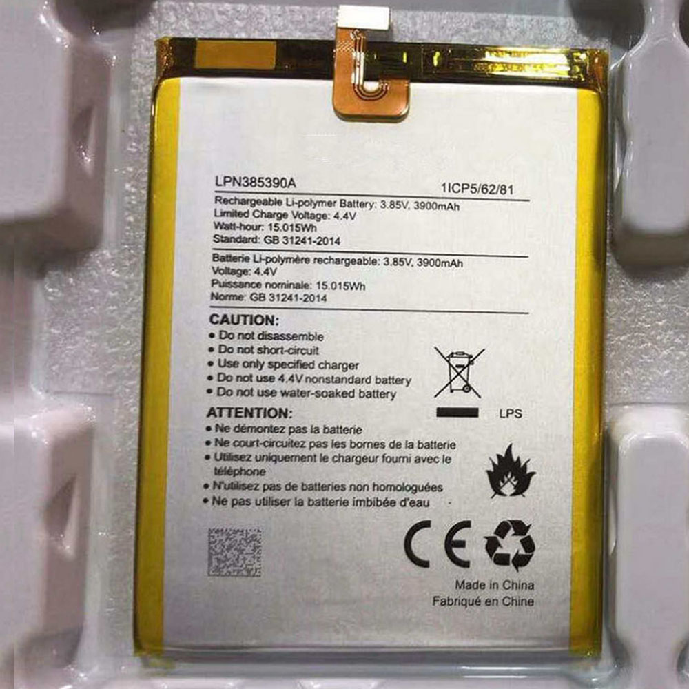 3.85V/4.4V 3900mAh Hisense E76mini the little dolphin pro Replacement Battery