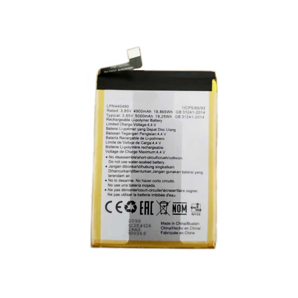 3.85V 5000 mAh/19.25Wh LPN440490 Smartphone Battery for Hisense LPN440490