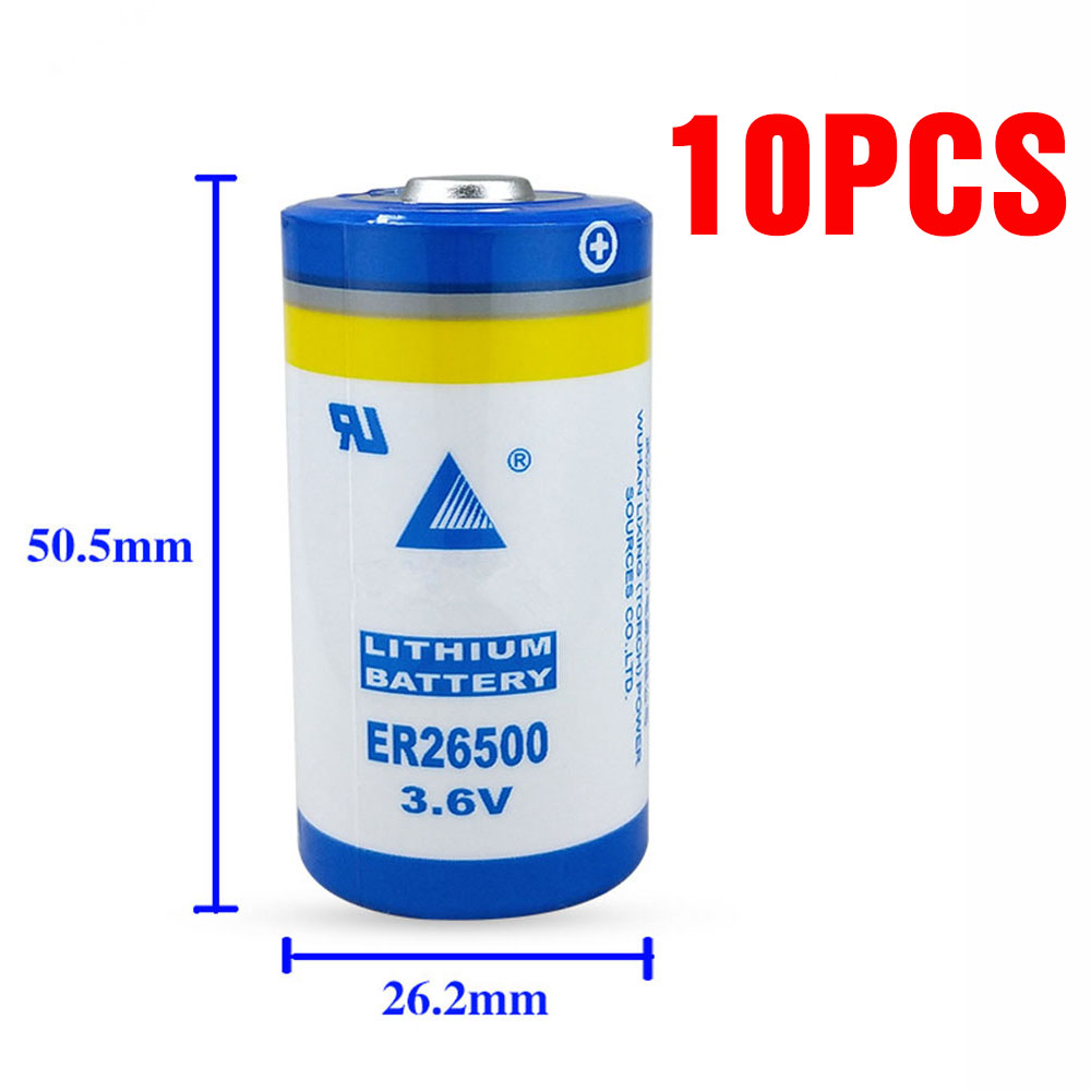 3.6V 9000mAh LS 26500 C Size Replacement Battery