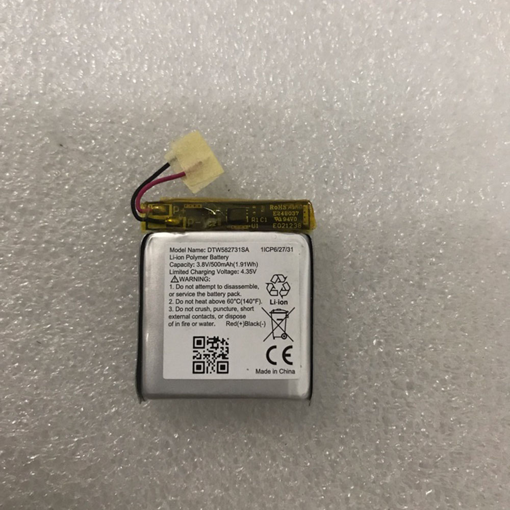 3.8V/4.35V 500mAh/1.91WH DTW582731SA Smartphone Battery for TRUE LSSP582731AF