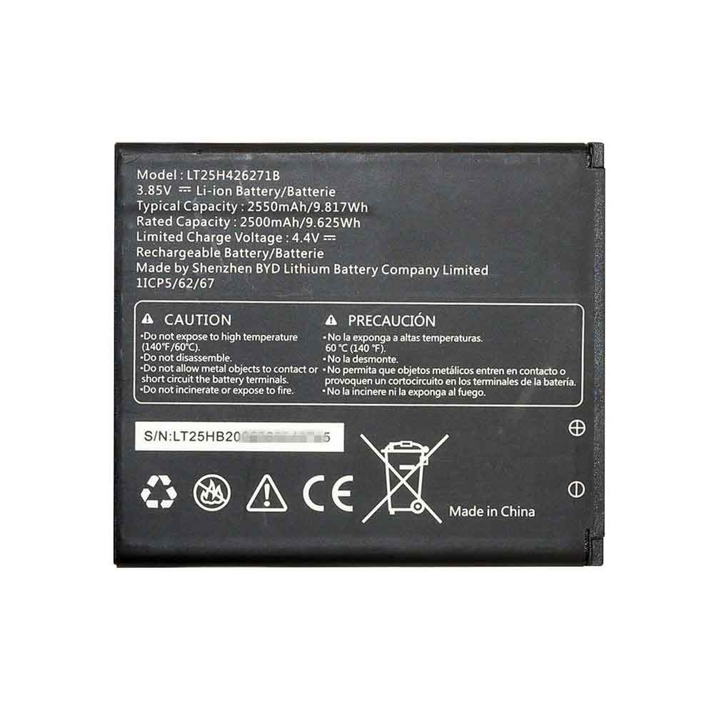 3.85V 2500mAh LT25H426271B Smartphone Battery for AT&T Wiko SAS U307AS