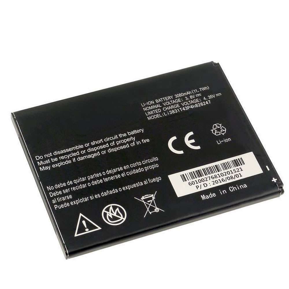 3.8V/4.35V 3080mAh/11.7WH ZTE Grand X 3 Z959 Cricket Replacement Battery