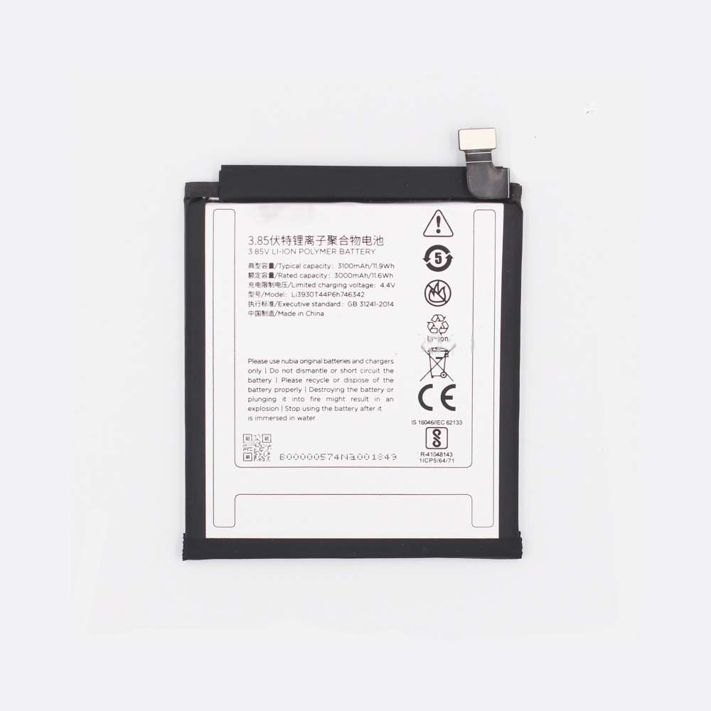 3.85V/4.4V 3000mAh/11.6WH ZTE Z17S NX595J Replacement Battery