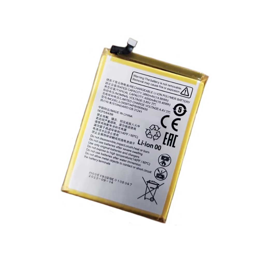 3.85V 4000mAh/15.4Wh Li3939T44P8H906450 Smartphone Battery for ZTE V2022 4G