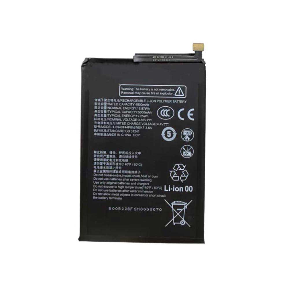 3.85V 5000mAh Li3949T44P8h976547-3.6A Smartphone Battery for ZTE Nubia Music 2 Z2460