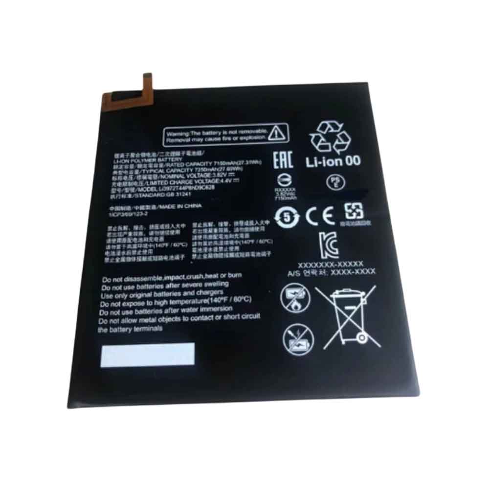 3.82V 7150mAh Li3972T44P8hD9C628 Smartphone Battery for ZTE K98