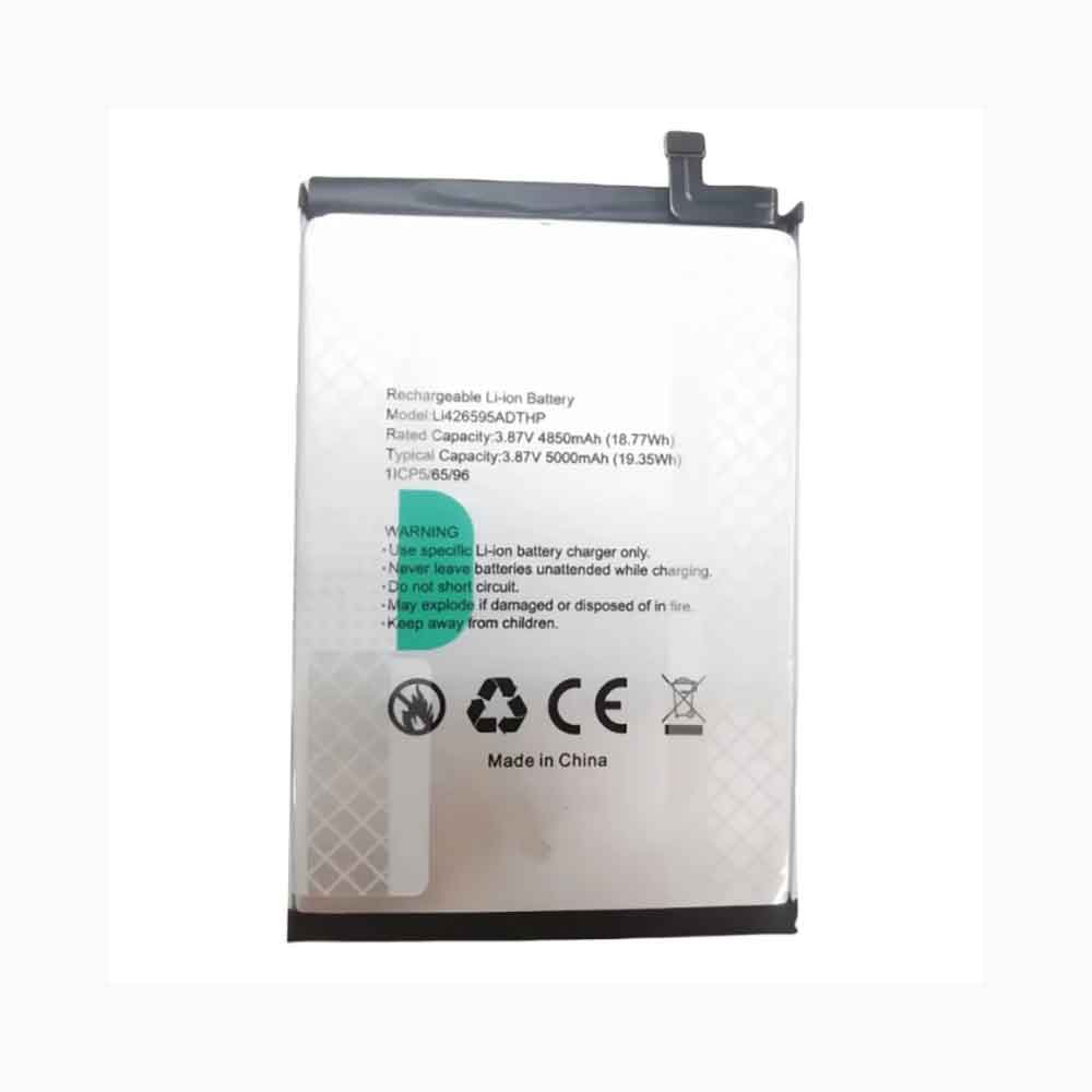 3.87V 5000mAh Li426595ADTHP Smartphone Battery for Vgotel Note 24