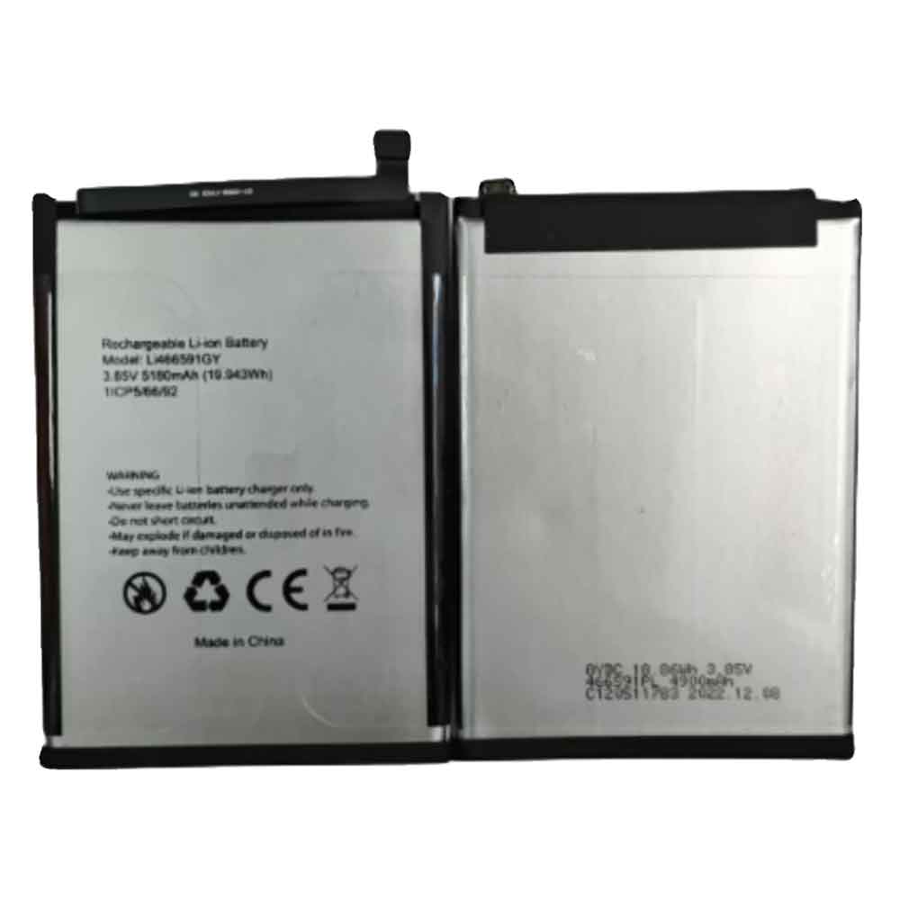 3.85V 5180mAh Li466591GY Smartphone Battery for Blackview Oscal C70