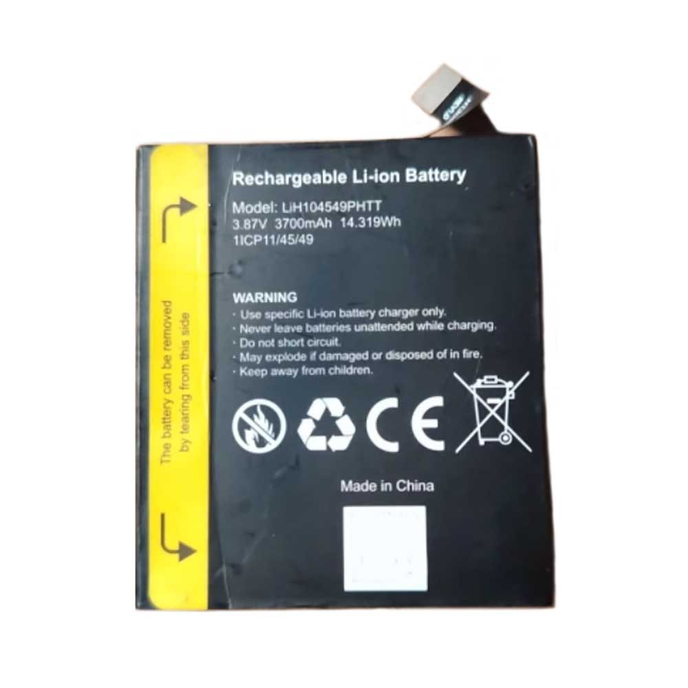 3.87V 3700mAh LiH104549PHTT Smartphone Battery for Blackview N6000SE