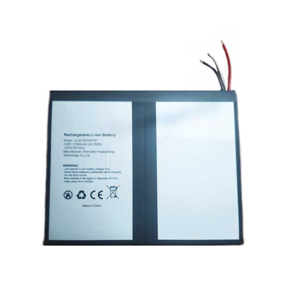 3.85V 11000mAh/42.35Wh LiU3079125PHTT Smartphone Battery for BLACKVIEW LiU3079125PHTT