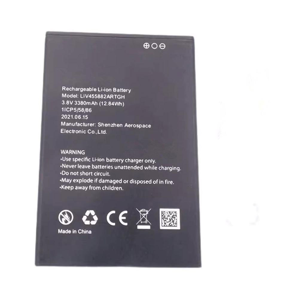 3.8V 3380mah Liv455882ARTGH Smartphone Battery for Blackview oscal C20 pro