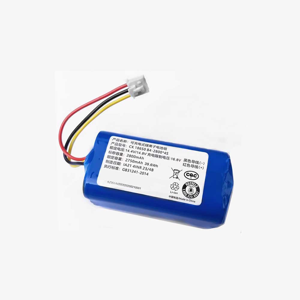 14.4V 2800mAh CK18650 Vacuum Cleaner Battery for Trifo M662
