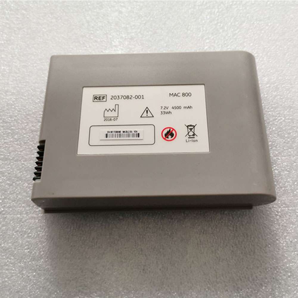 2037082-001 4500MAH Replacement battery for GE MAC800,MAC 800,2037082-001 electrocardiograph