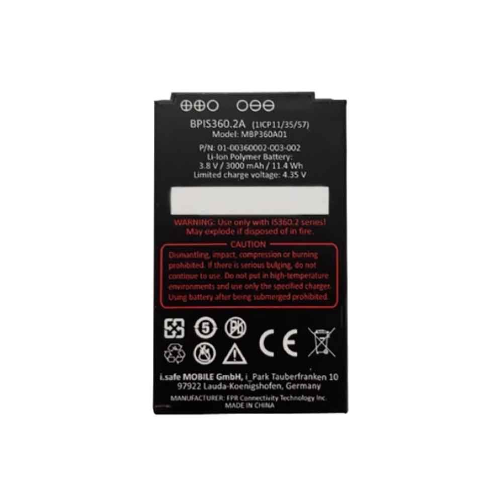 3.8V 3000mAh MBP360A01 Electronic Batteries for RugGear BL360CI