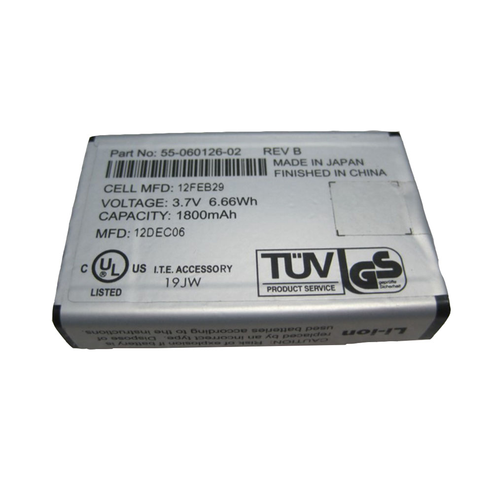 3.7V/4.3V 1800mAh/11.06WH Motorola Symbol MC1000 Collector BTRY-MC10EAB00 55-060126-02 Replacement Battery