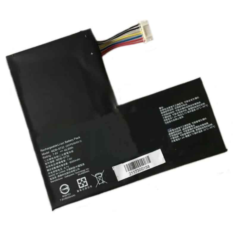 7.6V 6000mAh MDB-6732 Laptop Battery for Adlink MDB-6732
