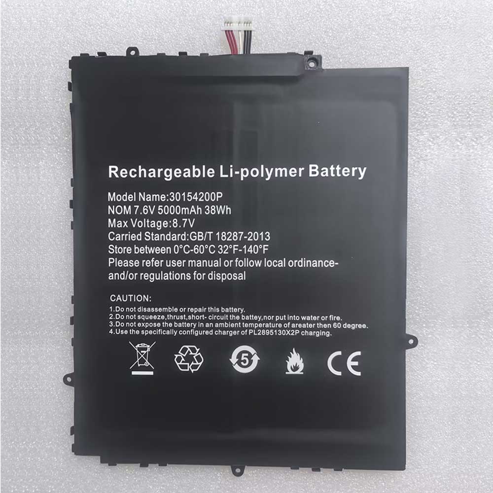 7.6V 5000mAh 30154200P Laptop Battery for Mediacom FlexBook edge 2