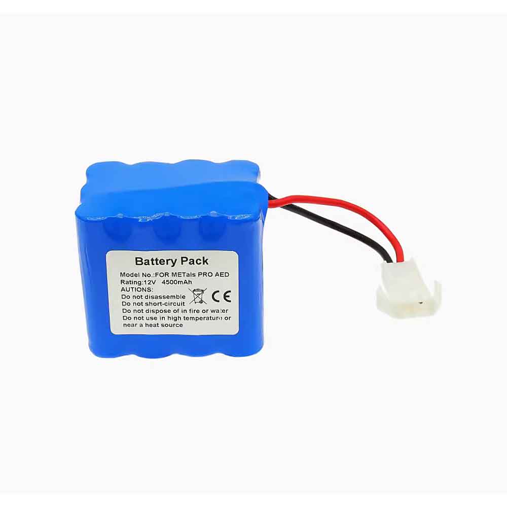 12V 4500mAh METals-PRO-AED Medical Battery for LifePoint Pro AED