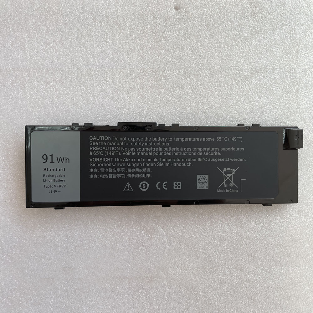 11.4V 91WH/7950mAH MFKVP Laptop Battery for Dell Precision 15 (7510) / 17 (7710)