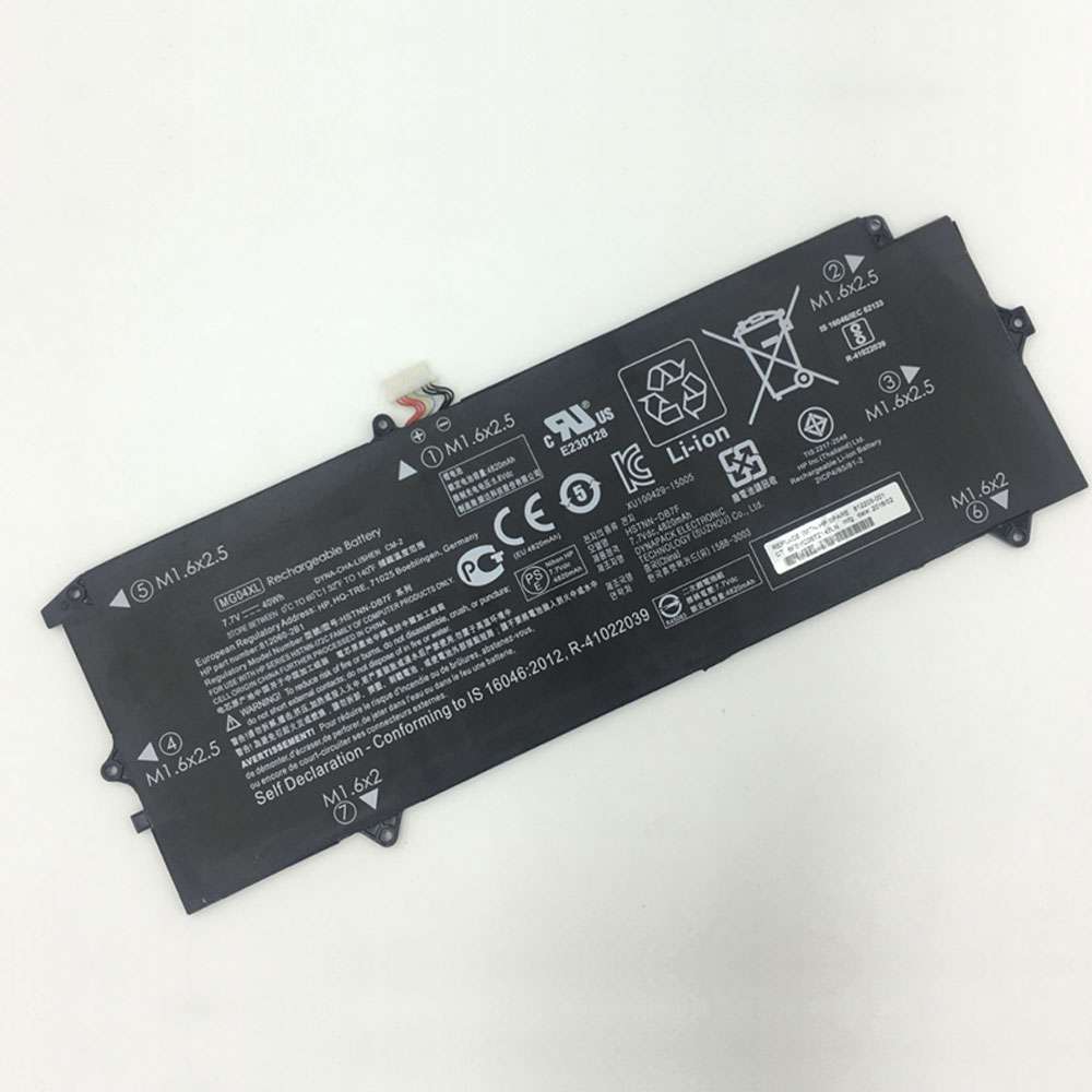 7.7V 4820mAh/40Wh MG04 Laptop Battery for HP Elite X2 1012 G1