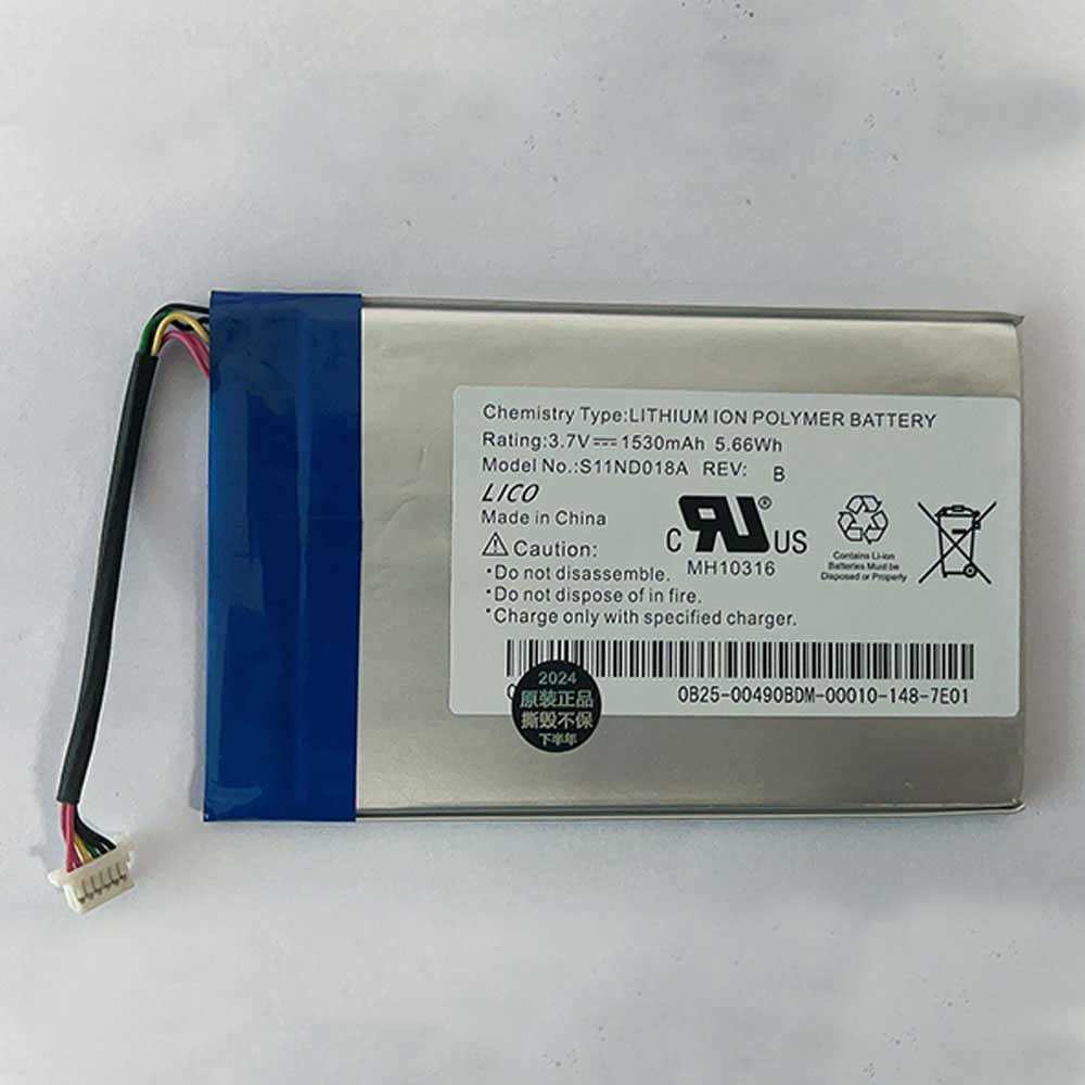 3.7V 1530mAh S11ND018A Tablet Battery for Barnes-Noble BNRV300 BNTV350 MLP305787